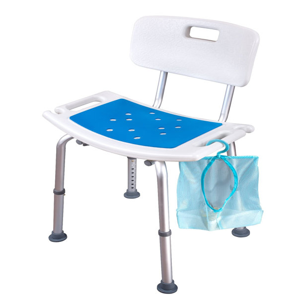 Levi Beer Cinambei Shower Seat Adjustable, Padded Shower Stool with